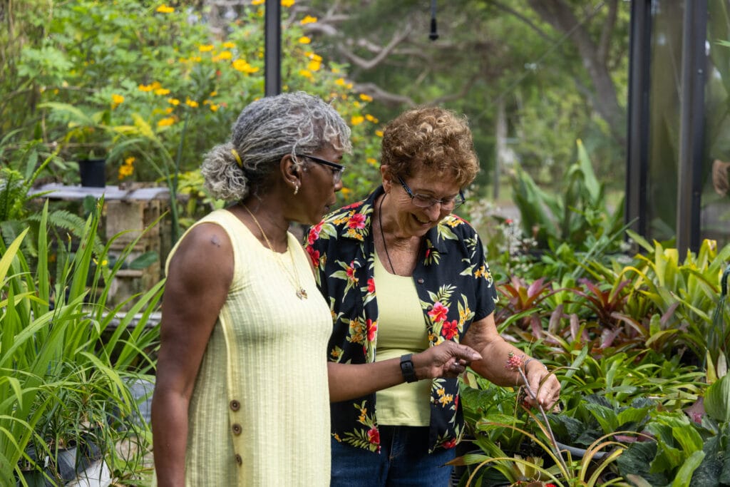 gardening at East Ridge