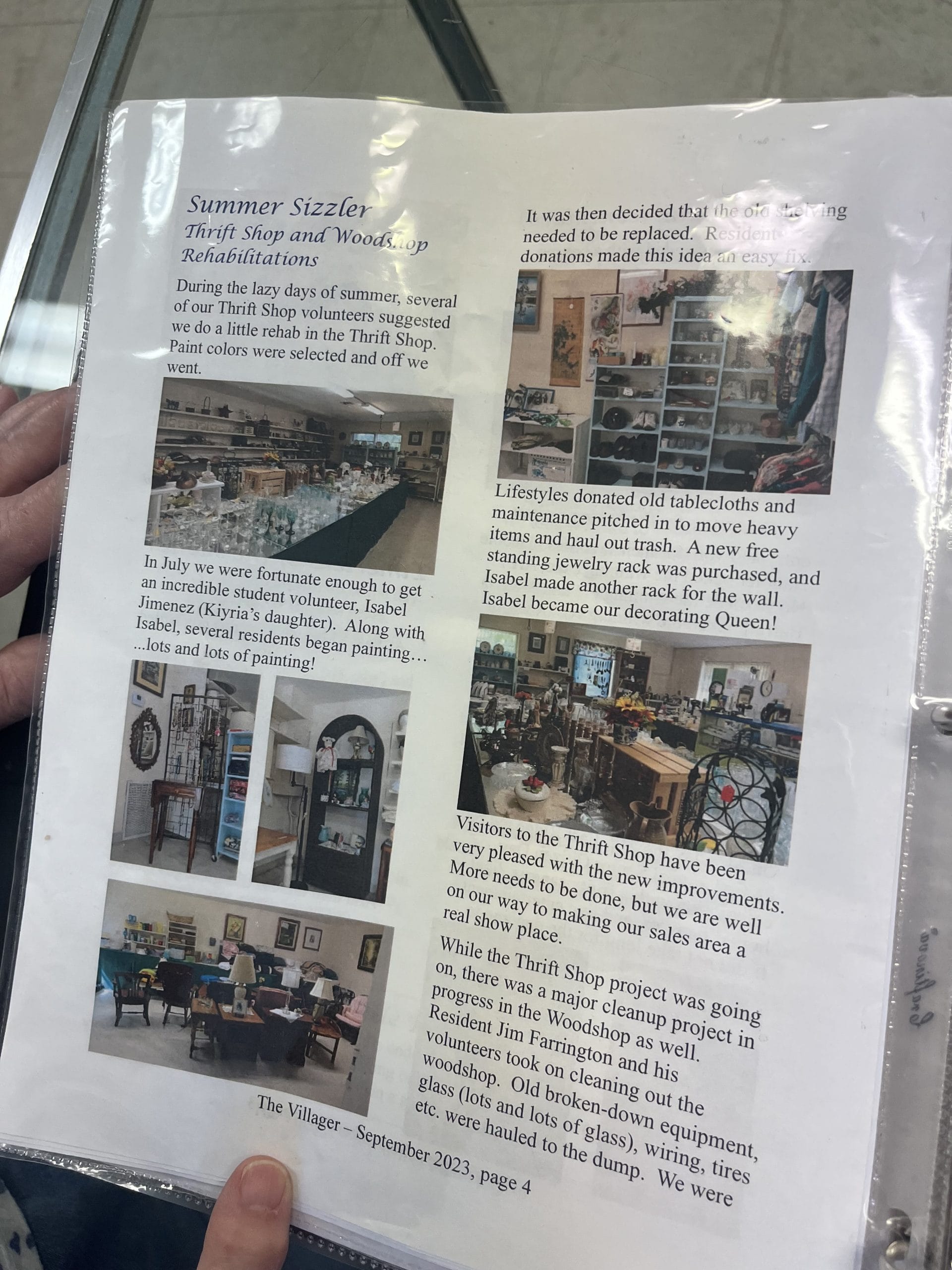 thrift store article