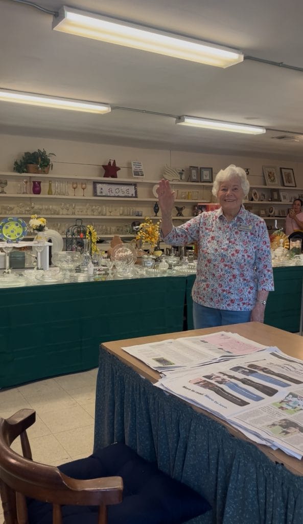 thrift store and volunteer