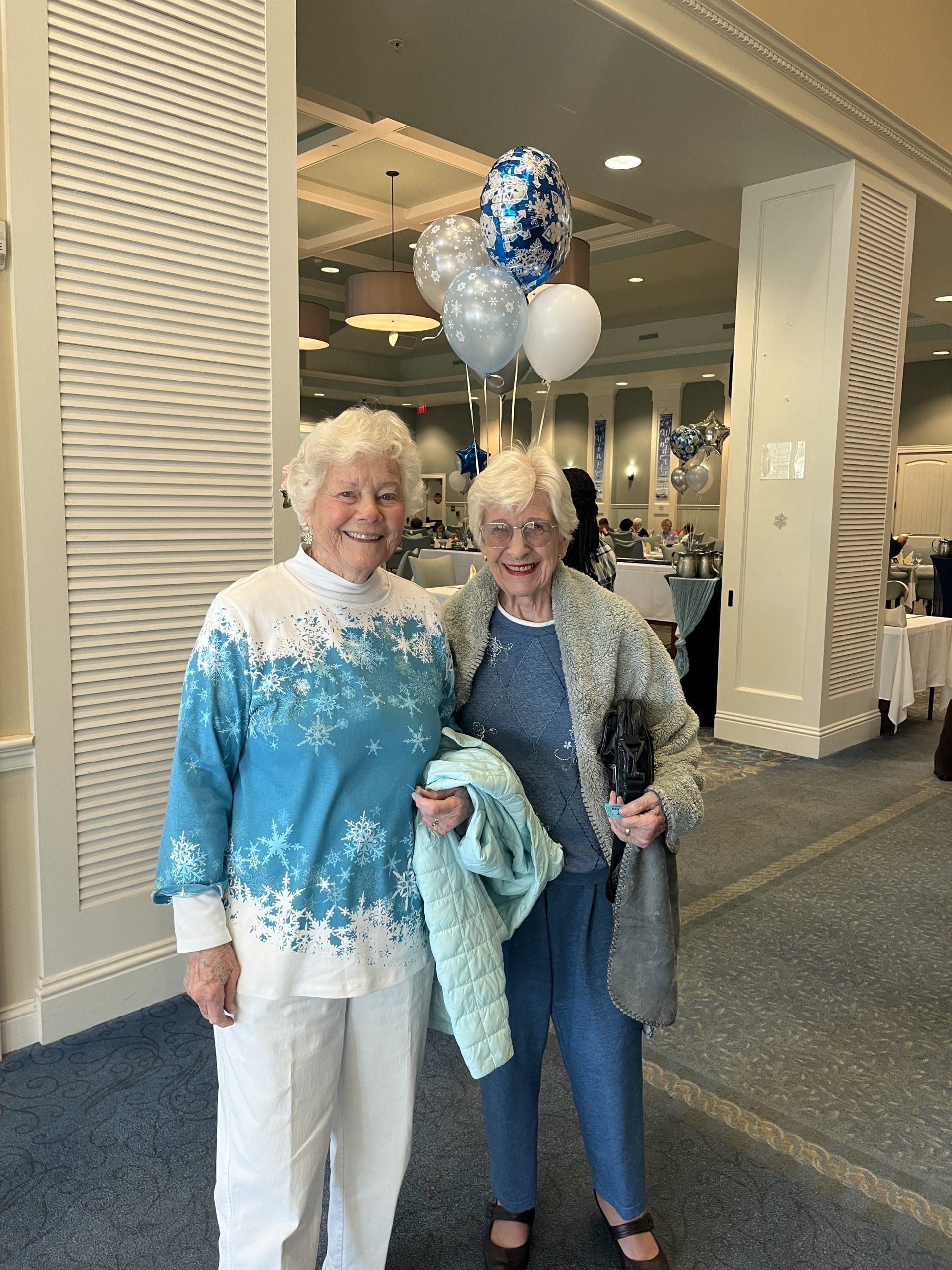 2 ladies celebrating at east ridge village at cutler bay