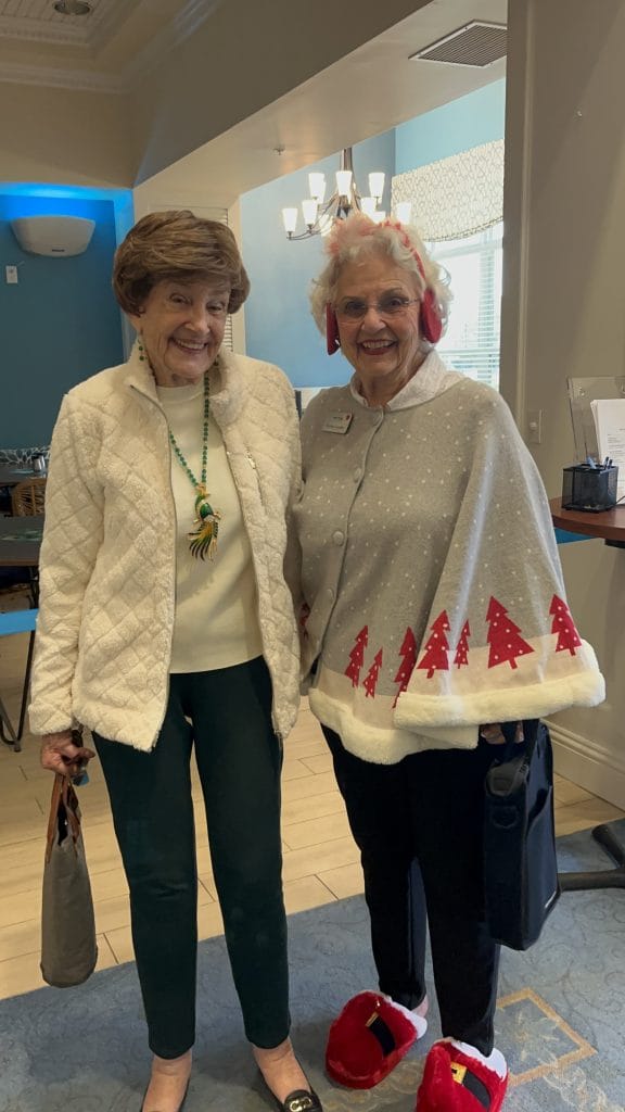 2 ladies celebrating at east ridge village at cutler bay