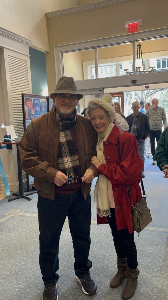 couple celebrating at east ridge village at cutler bay